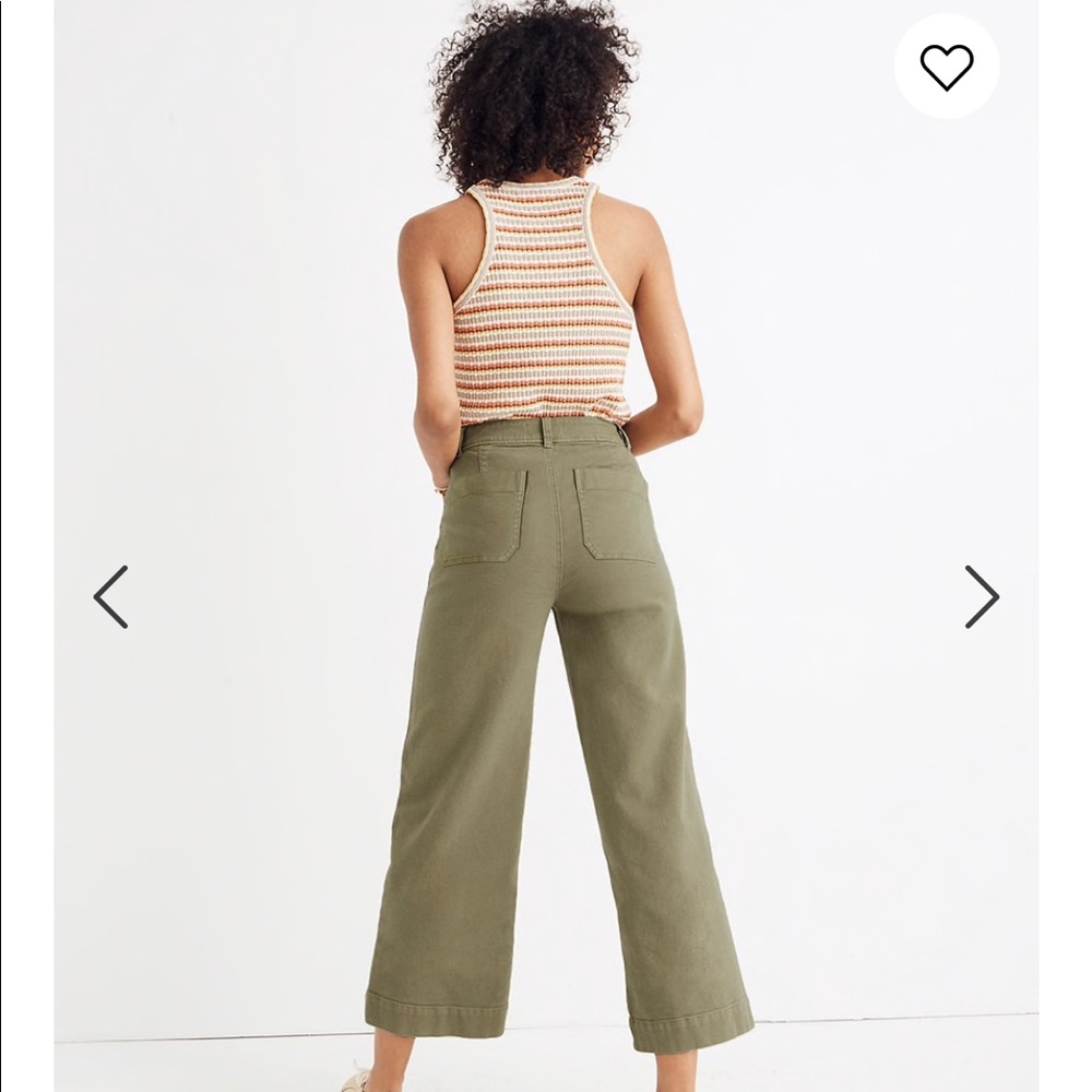 Madewell Emmett Wide leg pant!